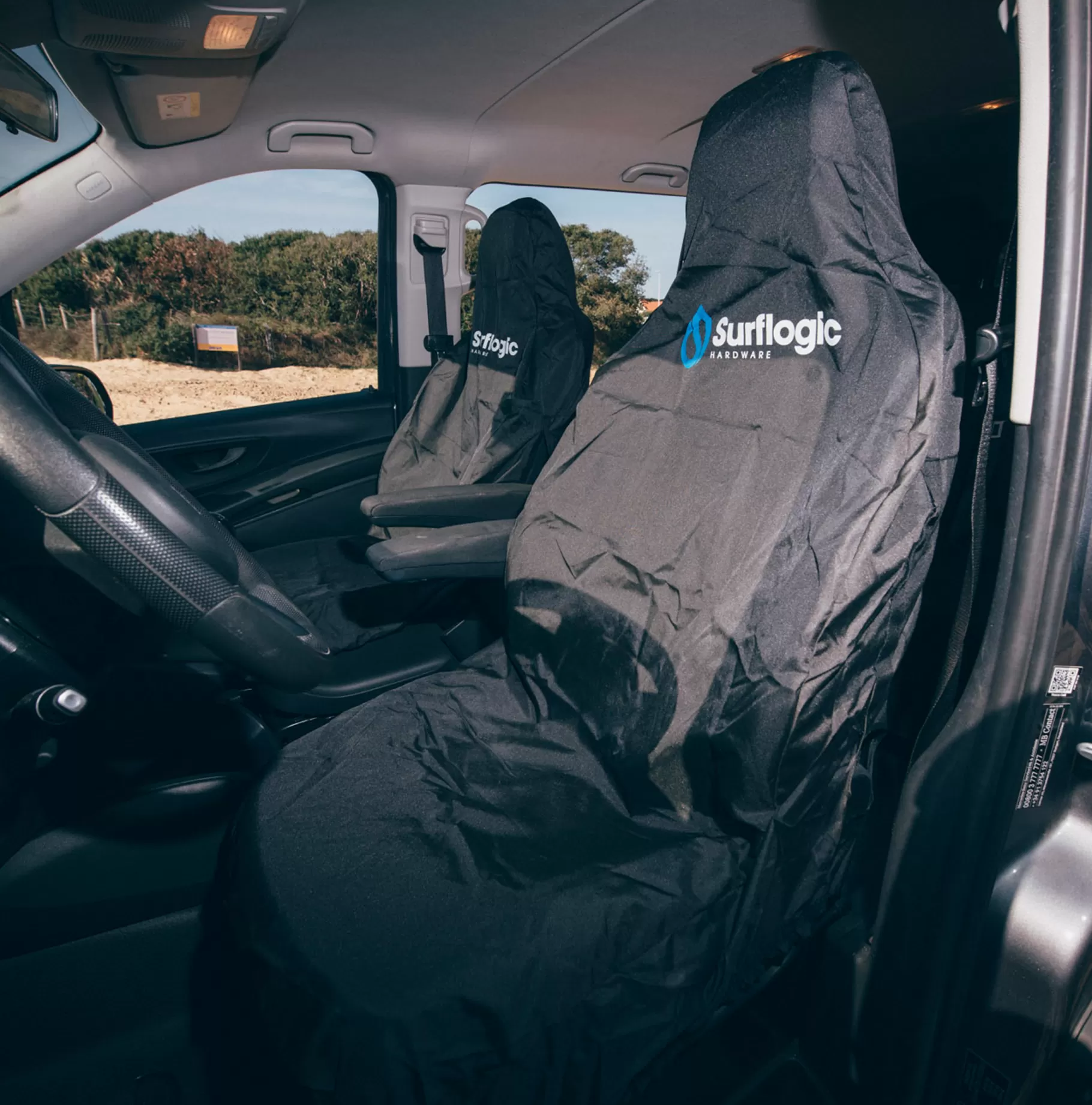 Surflogic Car Seat Cover Black Clearance