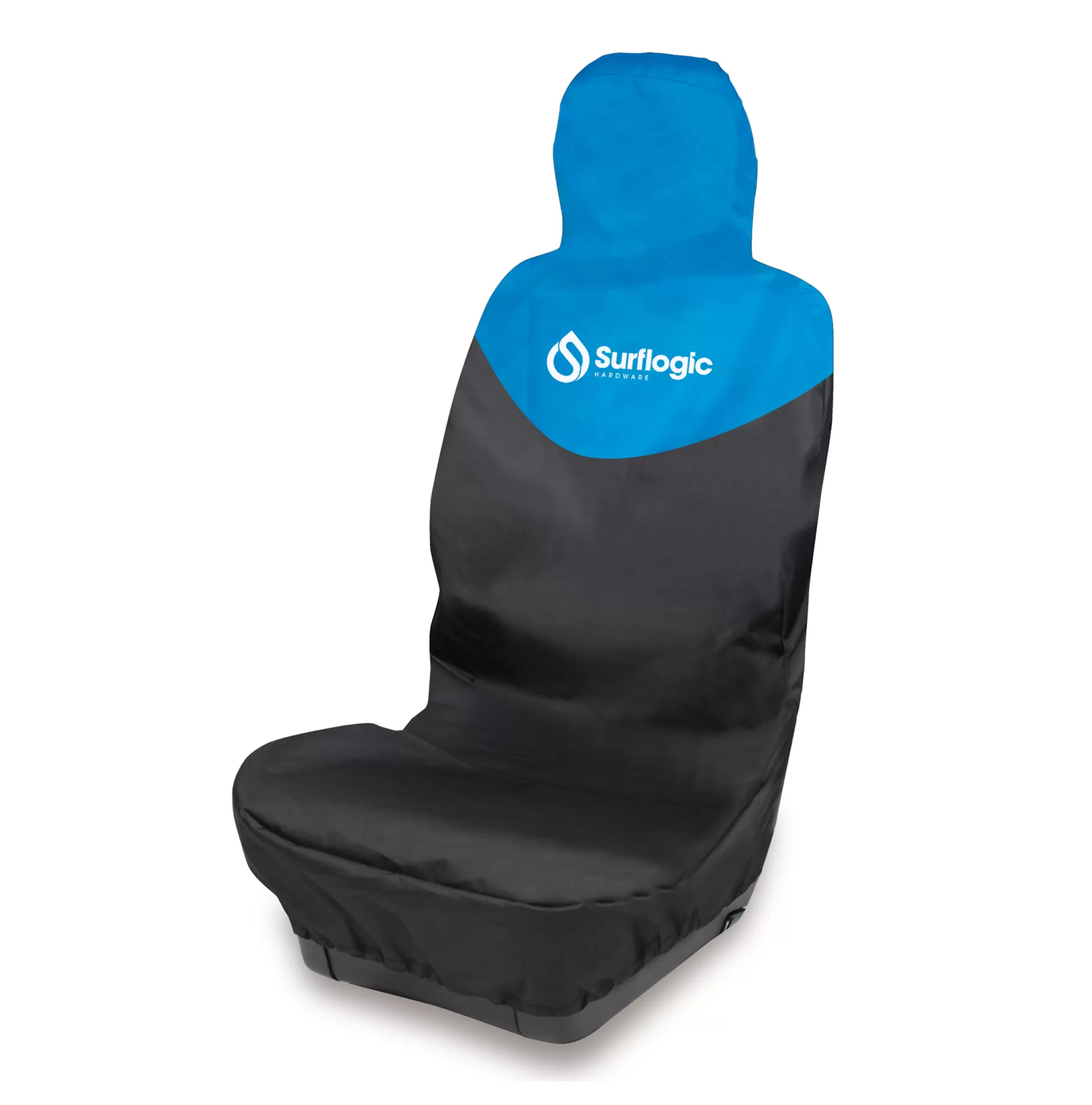 Surflogic Car Seat Cover Black & Cyan Discount