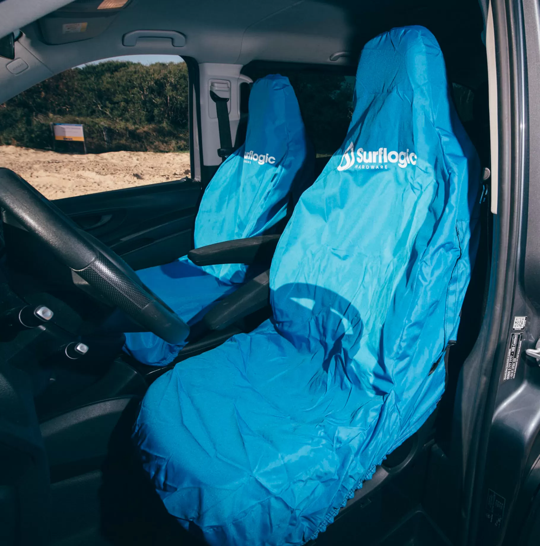 Surflogic Car Seat Cover Cyan Discount