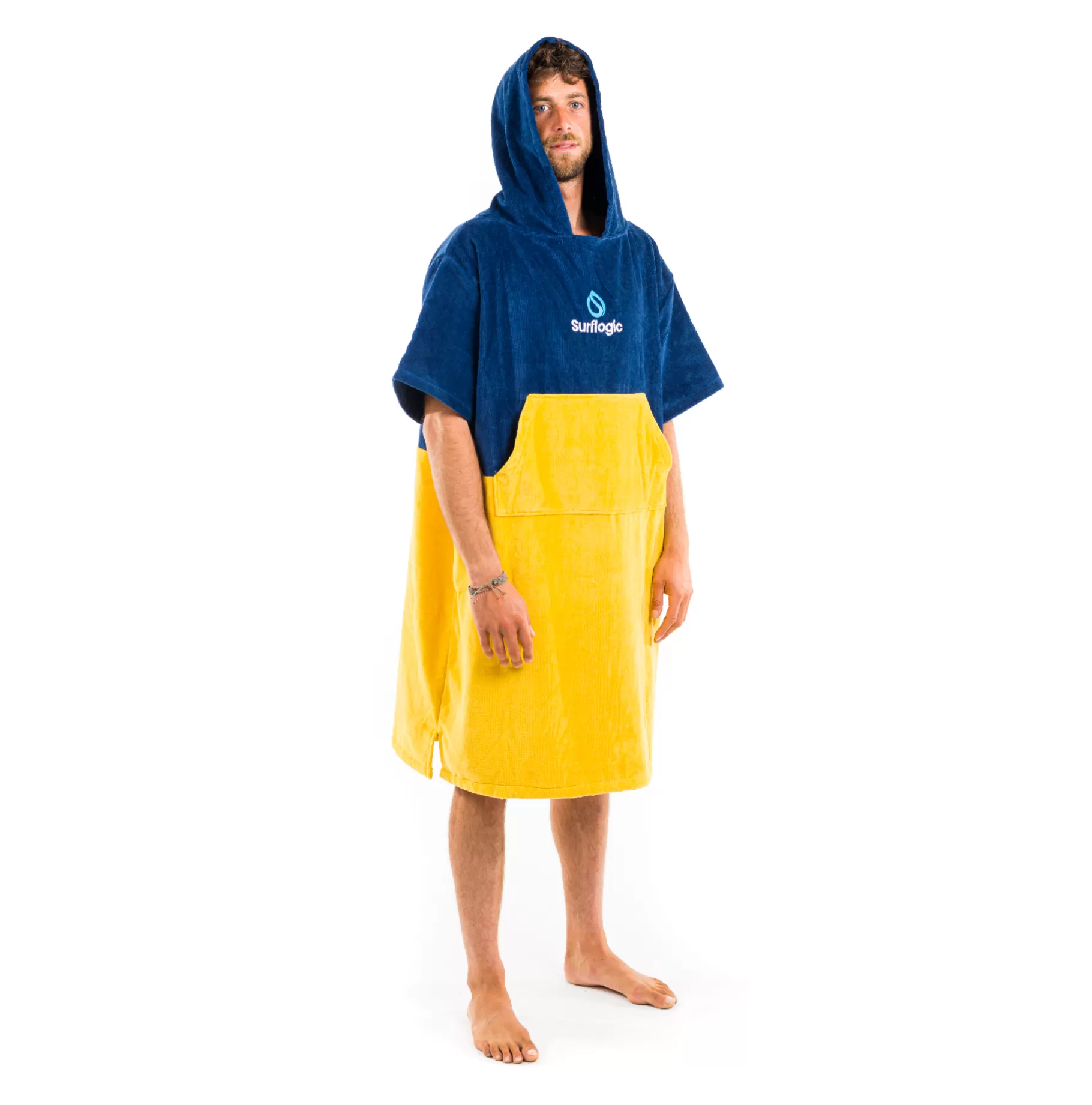 Surflogic Poncho Navy & Beige Store