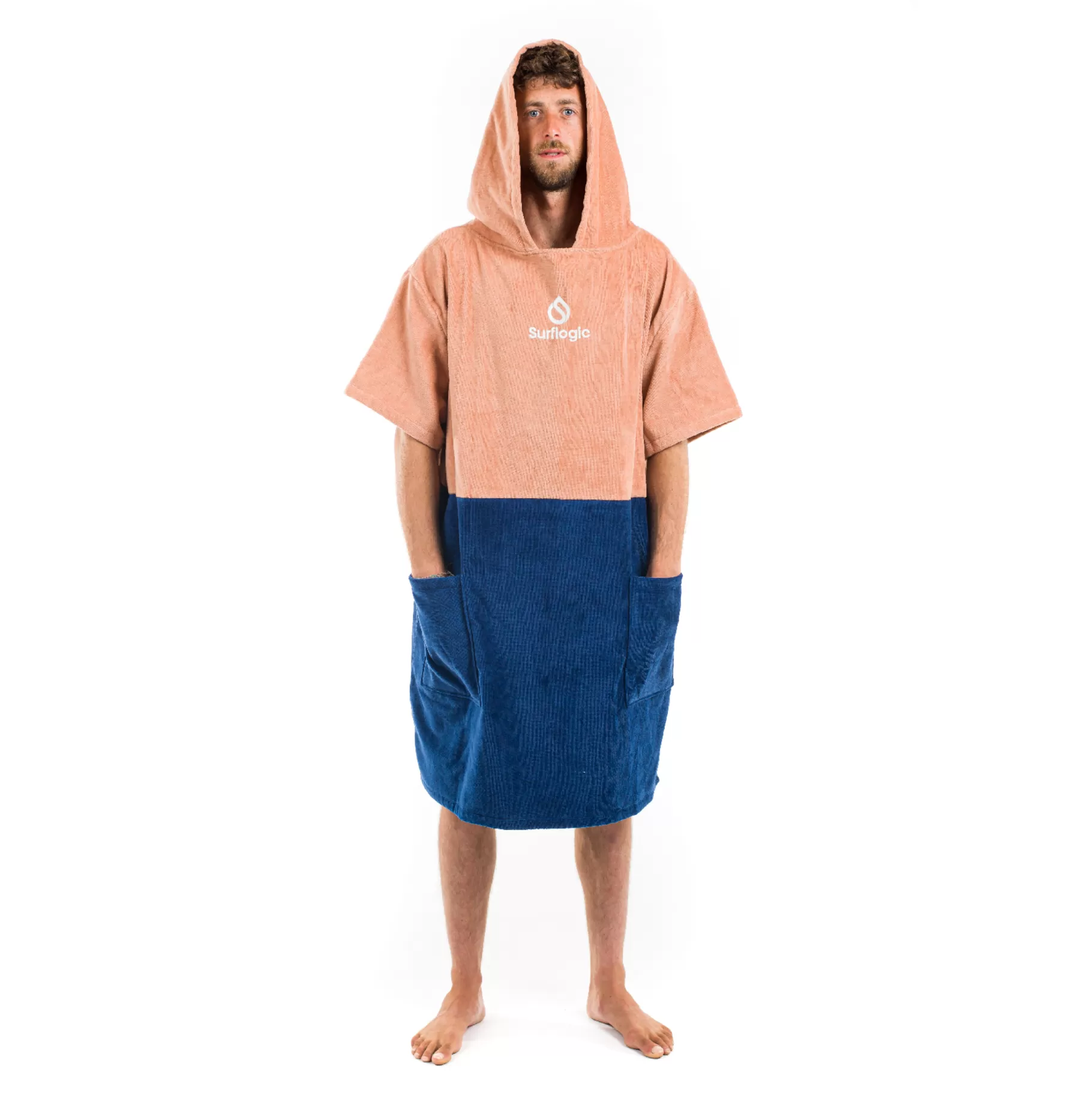 Surflogic Poncho Tile & Navy Best