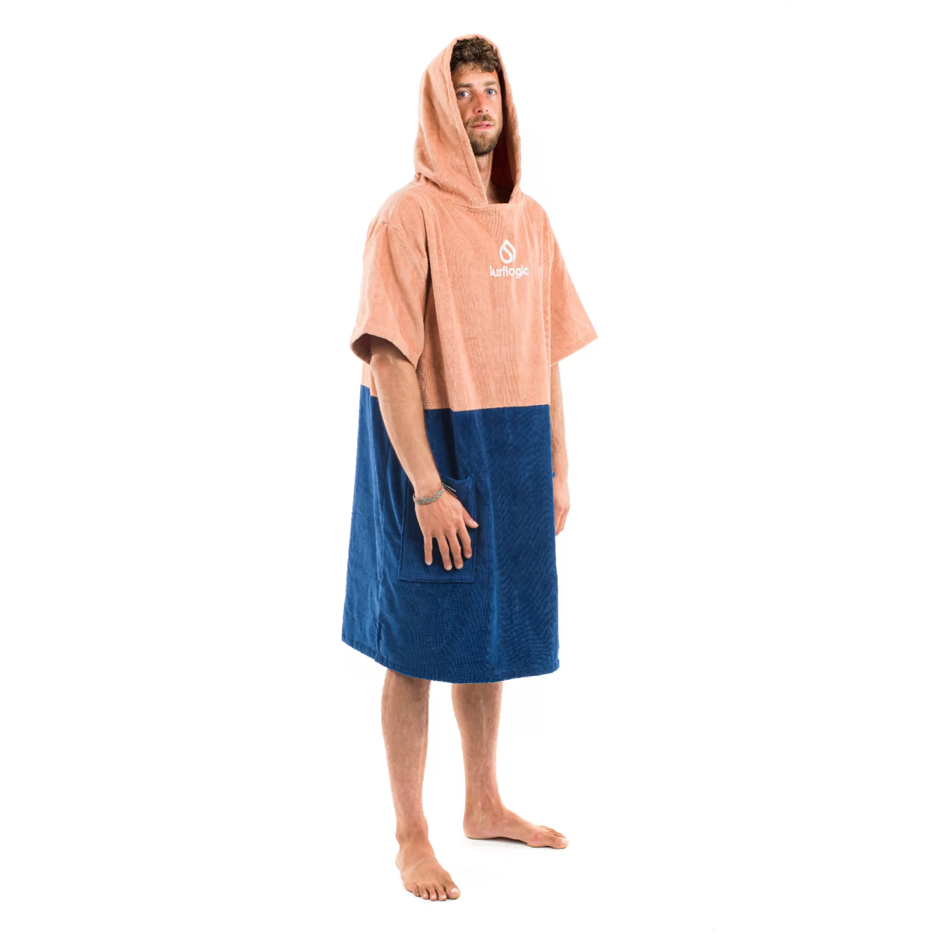 Surflogic Poncho Tile & Navy Best