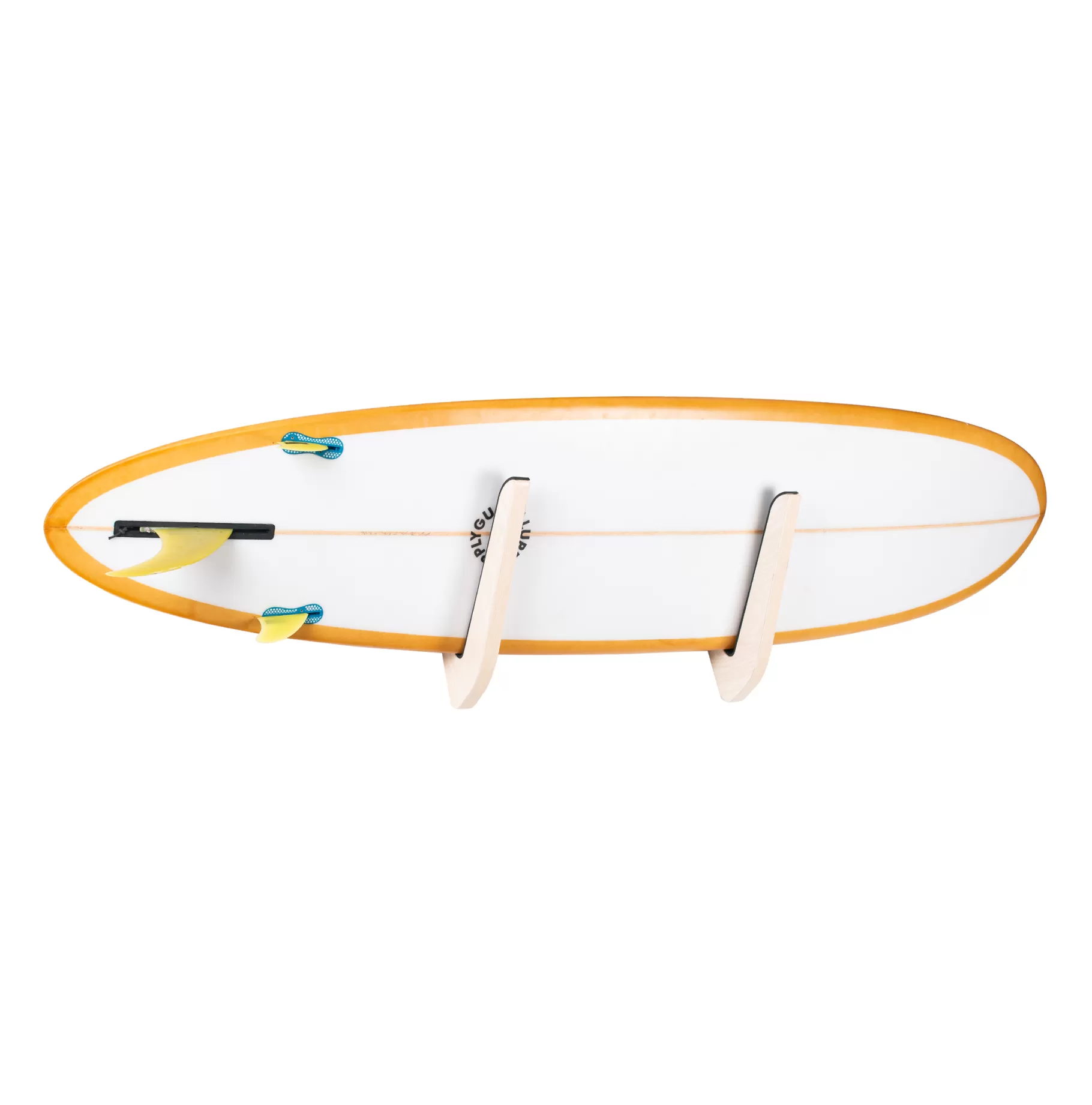 Surflogic Wooden Longboard Wall Rack Fashion