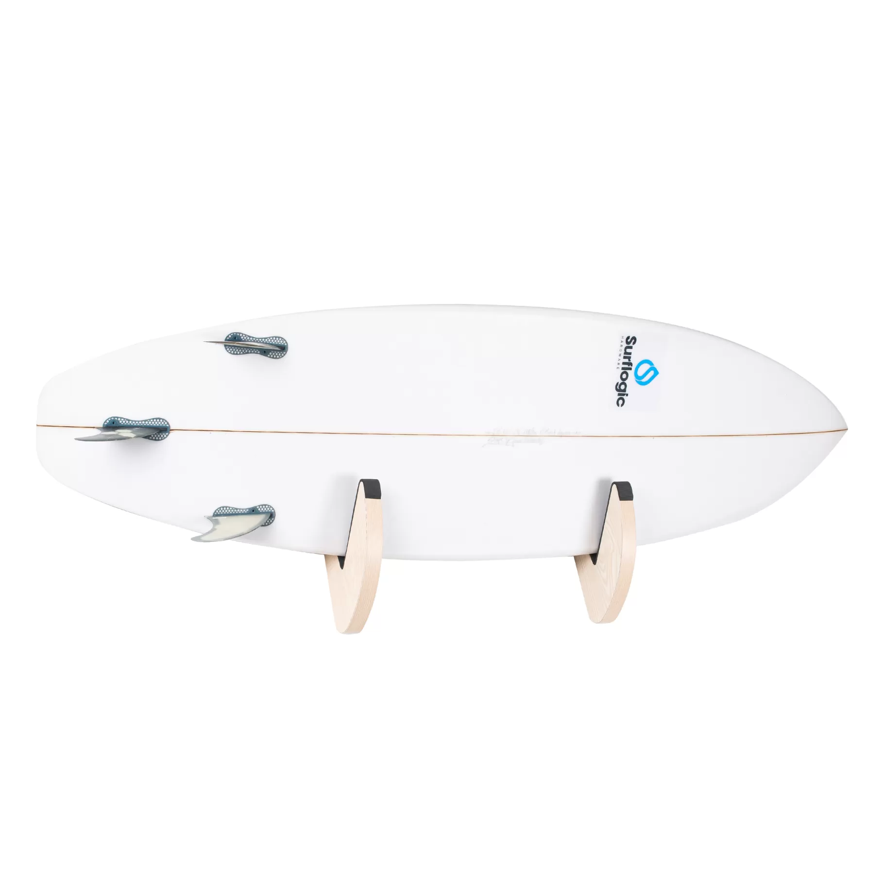 Surflogic Wooden Surfboard Wall Rack Cheap